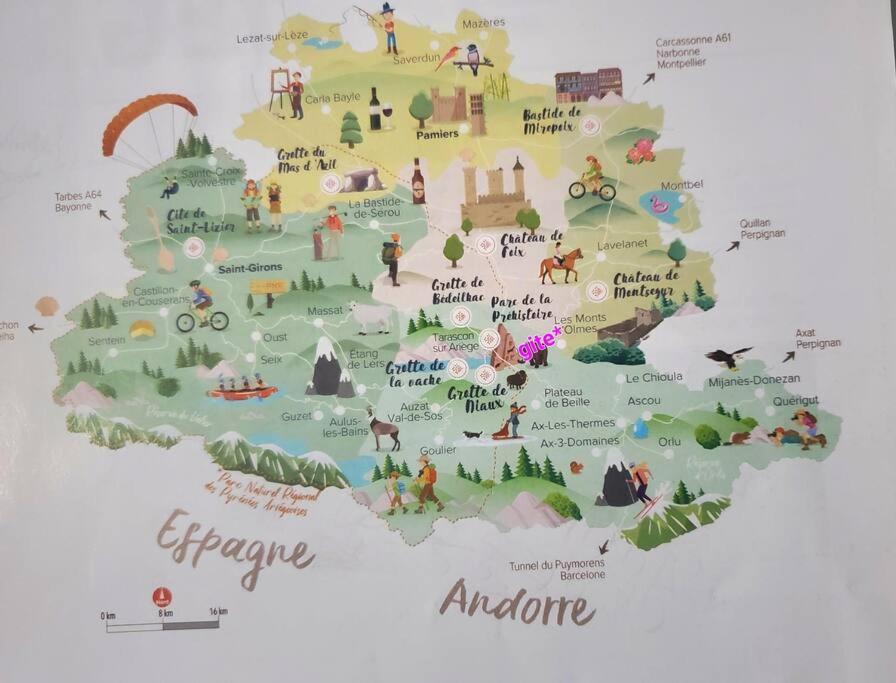 Gite La Grangette De Pauline Mercus-Garrabet Eksteriør billede